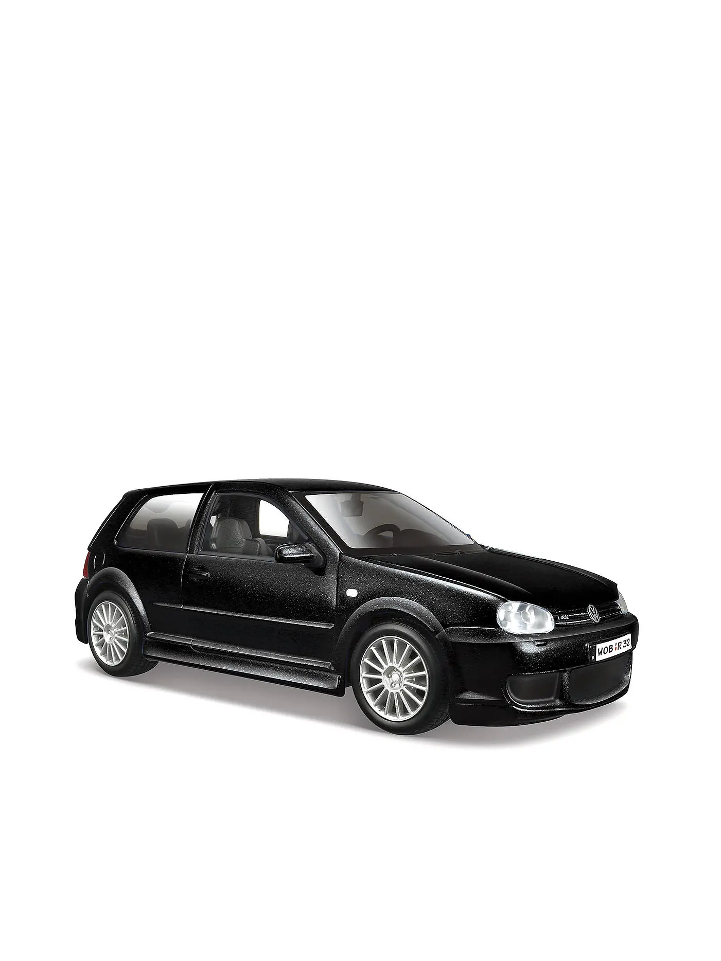 MAISTO | Modellfahrzeug - 1:24 VW Golf R32 Matt Schwarz | 
